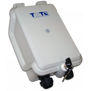 Outdoor distribution box for 3 connection modules, 30 pairs
